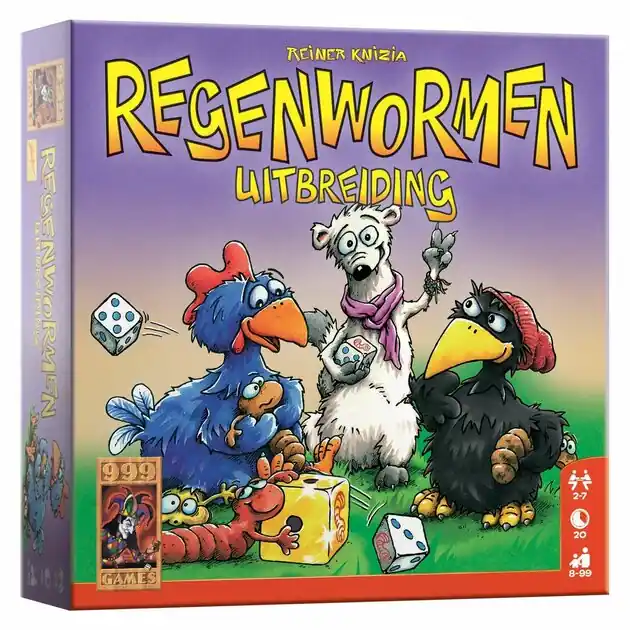 Dagaanbieding 999 Games Regenwormen Uitbreiding