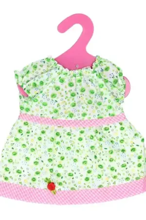 Weekendaanbieding Baby Rose Poppenjurk, 40-45 cm - A