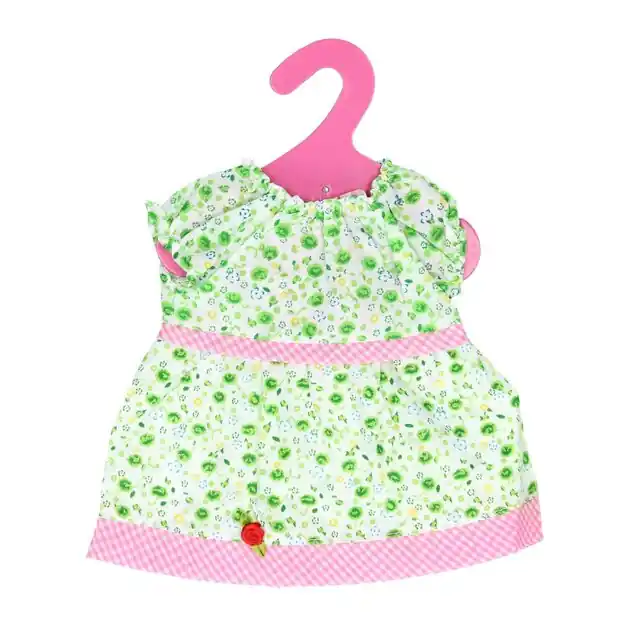 Weekendaanbieding Baby Rose Poppenjurk, 40-45 cm - A