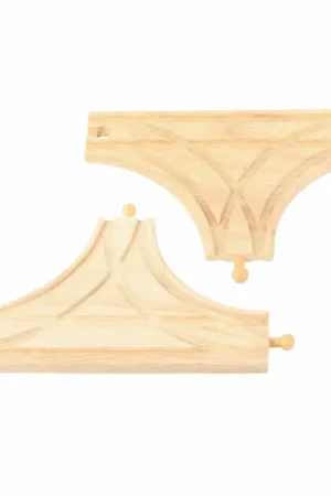 Bestseller Bigjigs Houten Rails - T-splitsing, 2st.