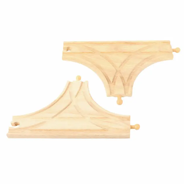 Bestseller Bigjigs Houten Rails - T-splitsing, 2st.