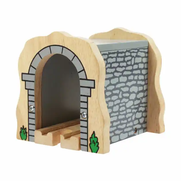 Bigjigs Houten Rails - Grijze Tunnel Lage Prijs