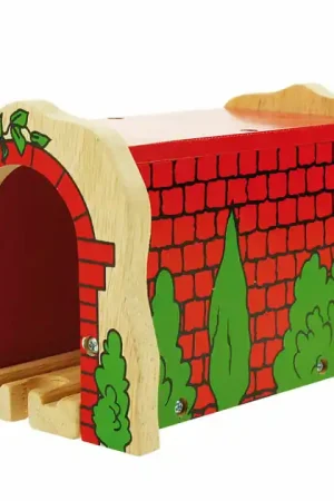 Alleen Vandaag Bigjigs Houten Rails - Rode Tunnel