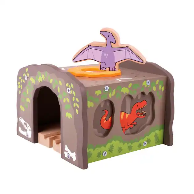 Bigjigs Houten Dino T-Rex Treintunnel Beste Prijs