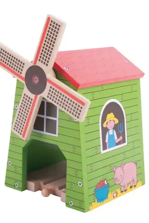 Weekendaanbieding Bigjigs Houten Windmolen