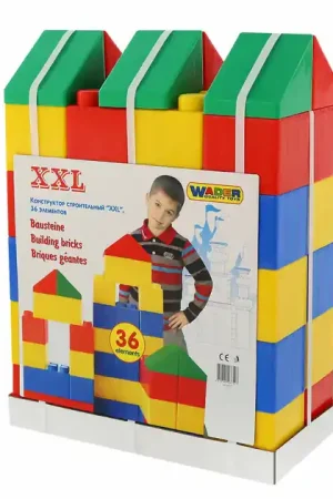 Cavallino Bouwblokken XXL - 36dlg. Uitverkoop