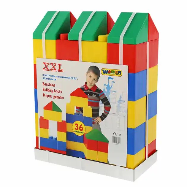 Cavallino Bouwblokken XXL - 36dlg. Uitverkoop