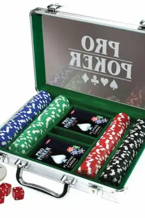 Pro Pokerkoffer, 200 chips Snelle Levering