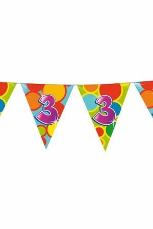 Seizoensaanbieding Vlaggenlijn 3 Jaar, 10mtr.