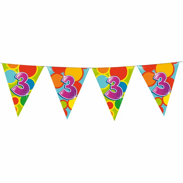 Seizoensaanbieding Vlaggenlijn 3 Jaar, 10mtr.