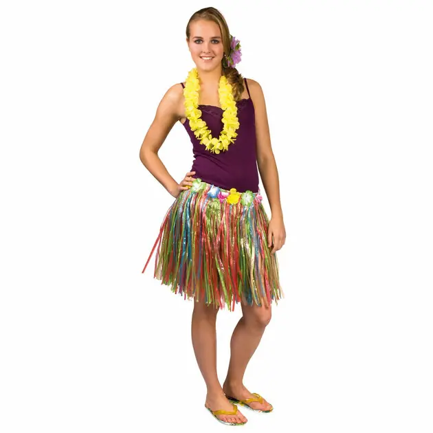 Favoriet Hawaii Rokje Multi Kleuren (45 Cm)