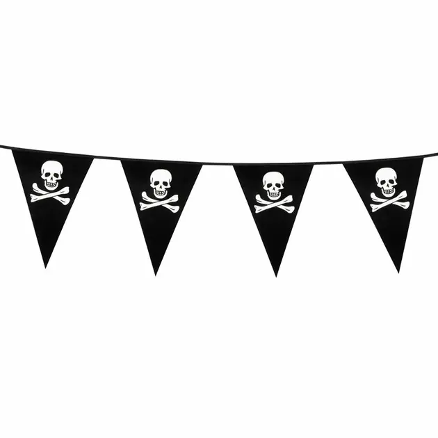 Veilige Betaling Piraten Vlaggenlijn, 6mtr.