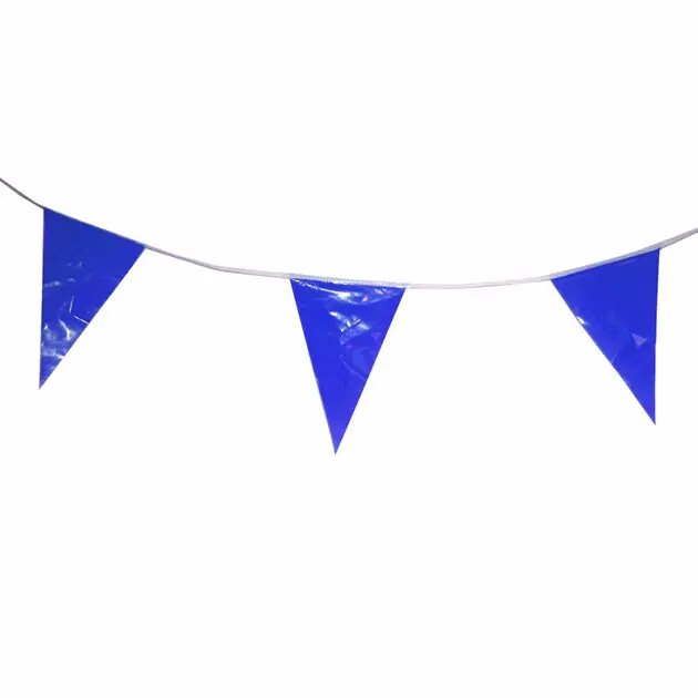Blauwe Vlaggenlijn, 10mtr. Beperkt Aanbod