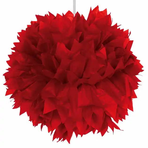 Flitsaanbieding Rode Pompom