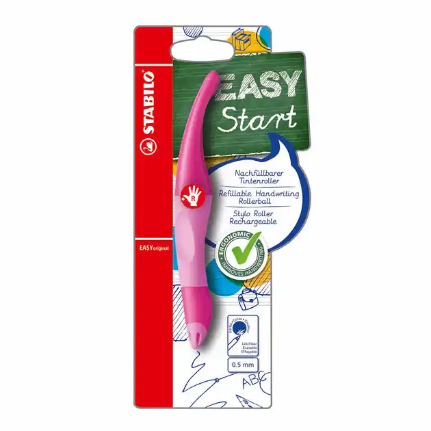 Korting STABILO EASYoriginal - Ergonomische Rollerball - Rechtshandig - Roze