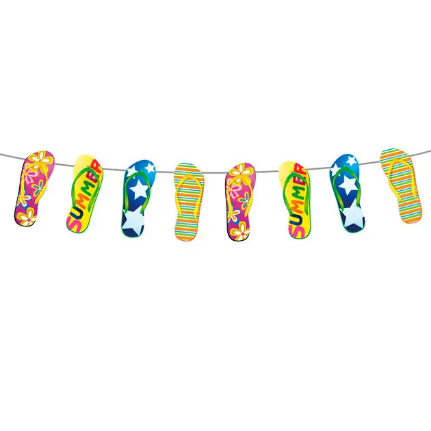 Summer Party Slinger Slippers, 10m. Koopje