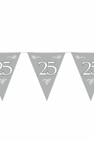 Vlaggenlijn - 25 Jaar, 10mtr. Direct Beschikbaar