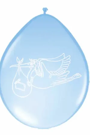 Ballonnen Jongen, 8st. Direct Beschikbaar