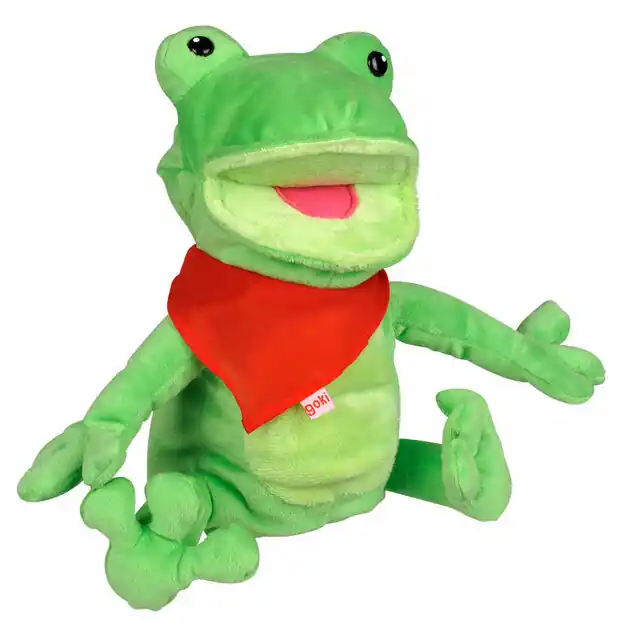 Goki Handpop Kikker Finale Uitverkoop