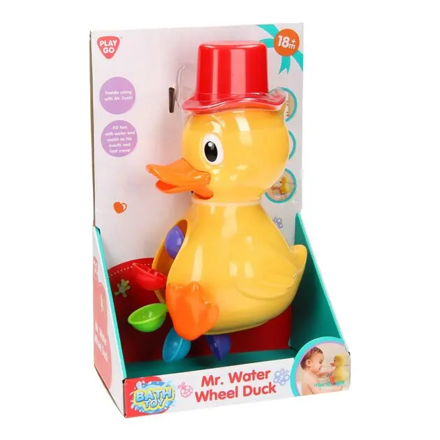 Op = Op Playgo Waterrad Eend