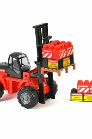 Beperkte Voorraad Mammoet Heftruck met Bouwblokken