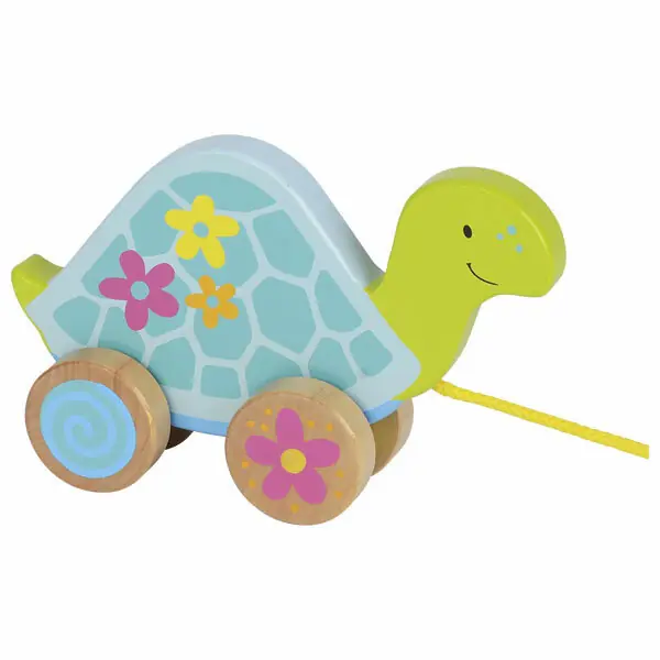 Snelle Levering Goki Susibelle Houten Trekdier Schildpad