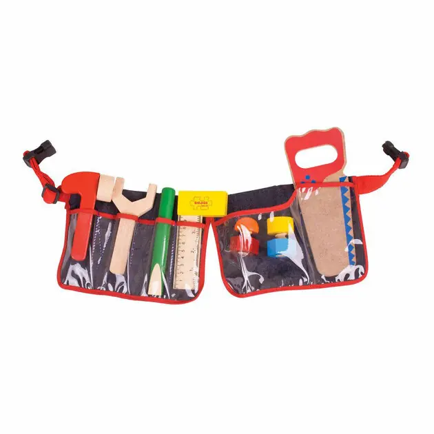 Bigjigs Rode Gereedschapsgordel Exclusieve Aanbieding