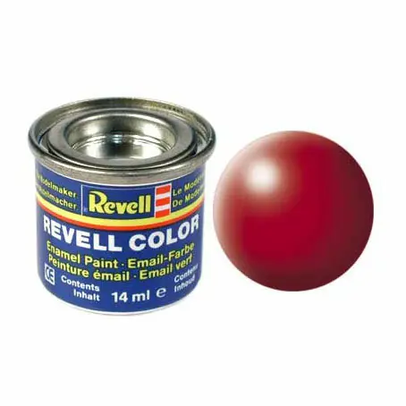 Revell Email Verf # 330 - Vuurrood, Zijdemat Koopje