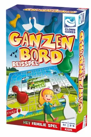Seizoensaanbieding Clown Ganzenbord