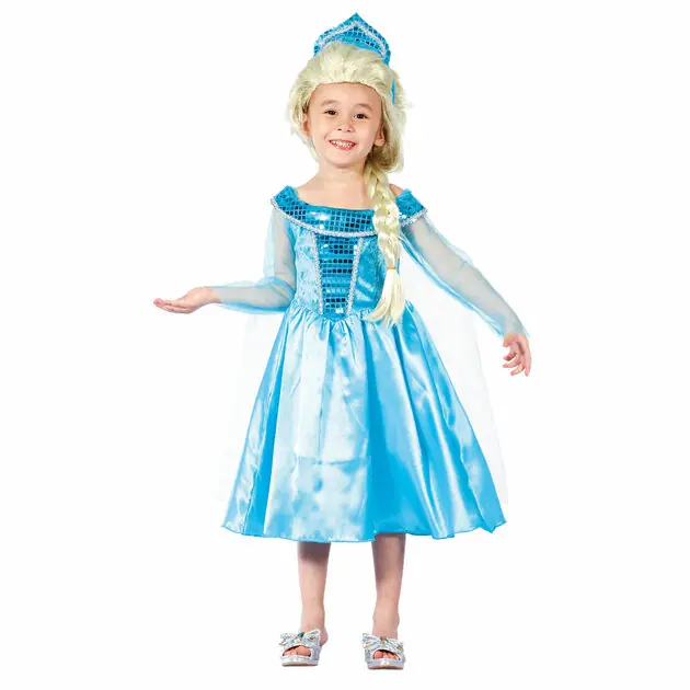 Kinderkostuum Winter Prinses, 3-4 jaar Direct Beschikbaar
