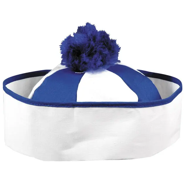 Navycap Blauw/Wit, Mt 56-58 Nu Kopen