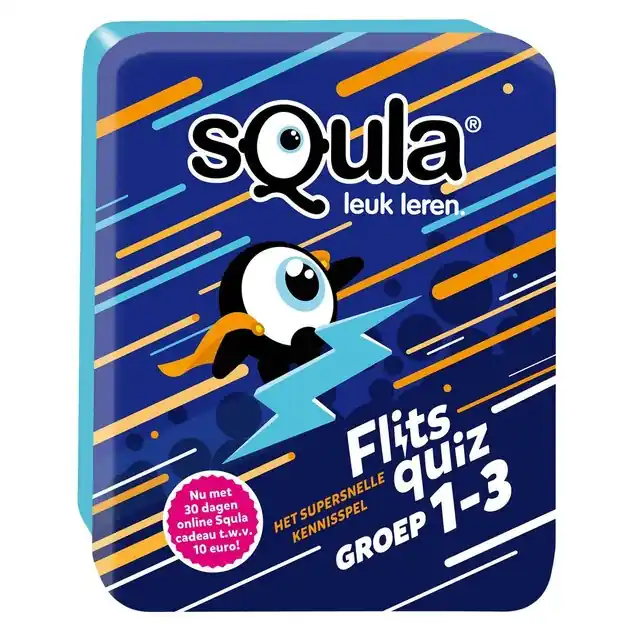 sQula Flitsquiz - Groep 1/2/3 Koop Vandaag