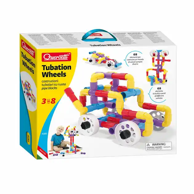 Quercetti Buizenconstructie Set, 68dlg. Bestel Nu