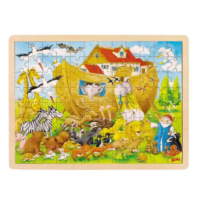 Goki Houten Puzzel Ark van Noach, 96st. Koop Online