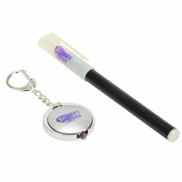 Veilige Betaling Pen Geheimschrift met UV-licht