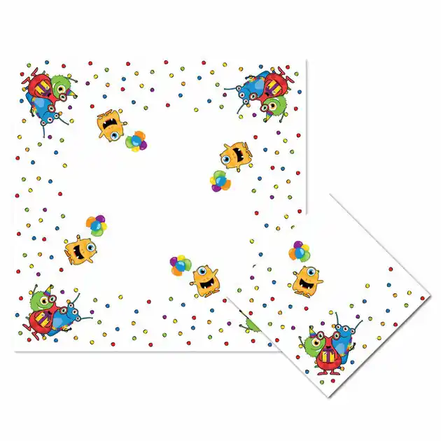 Seizoensaanbieding Servetten Monster Party, 20st.