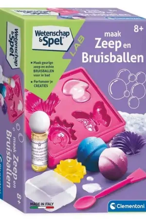 Wetenschap & Spel - Zeep en Bruisballen Dagaanbieding