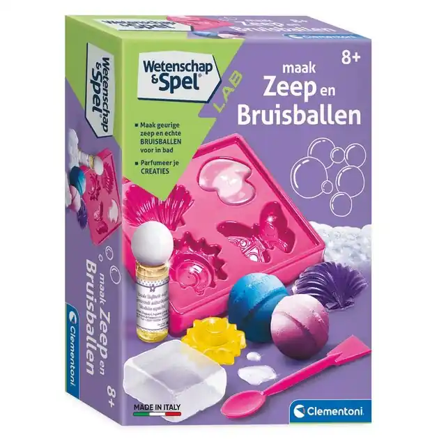 Wetenschap & Spel - Zeep en Bruisballen Dagaanbieding