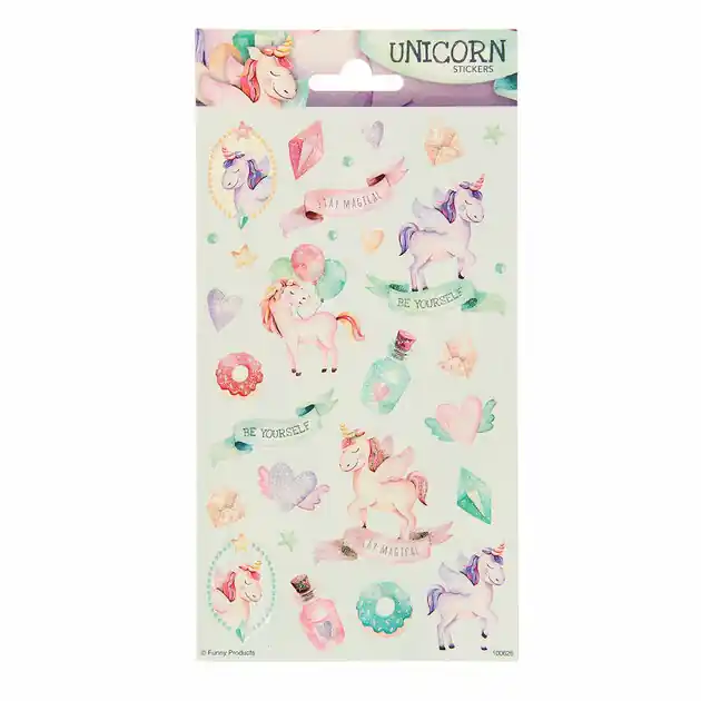 Goedkoop Stickervel Twinkle - Eenhoorns