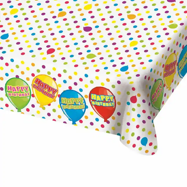 Tafelkleed Happy Birthday Gereduceerde Prijs