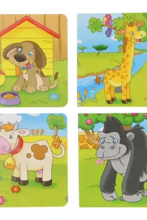 Kartonboek Dieren Alleen Vandaag