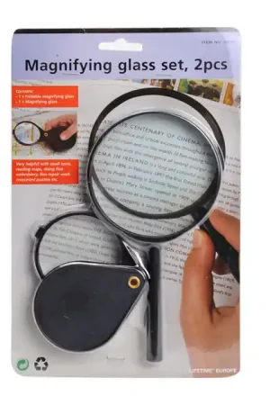 Aanbieding Vergrootglas, 2dlg.