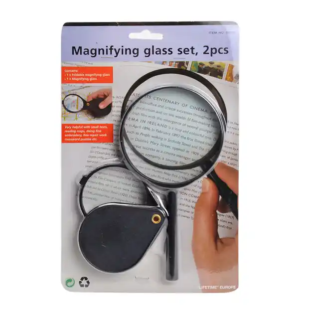 Aanbieding Vergrootglas, 2dlg.