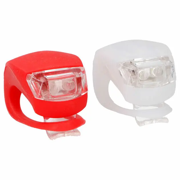 Fietslampenset LED, 2st. Weekendaanbieding