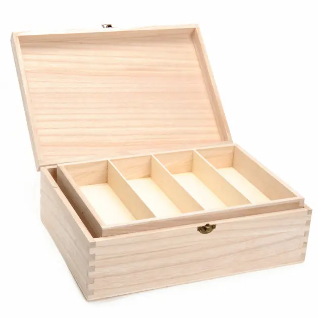 Favoriet Versier je eigen Houten Naaikist