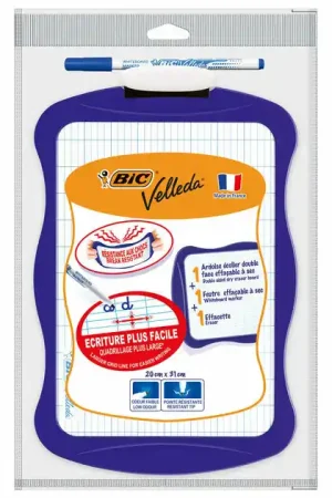 Dagaanbieding BIC Velleda Whiteboard met Wisser en Marker