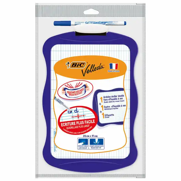 Dagaanbieding BIC Velleda Whiteboard met Wisser en Marker