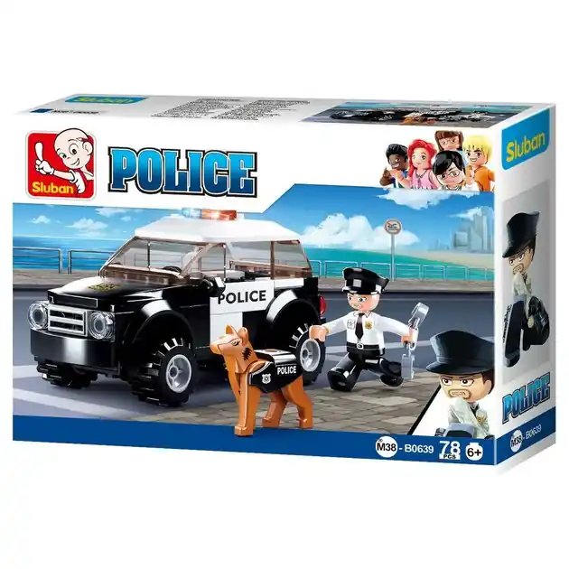 Finale Uitverkoop Sluban Politieauto met Hond - 78dlg.
