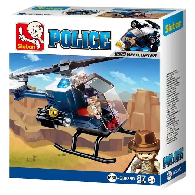 Sluban Politie Helikopter Superprijs