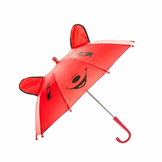 Lage Kosten Vrolijke Dieren Paraplu - Rood, Ø 50 cm